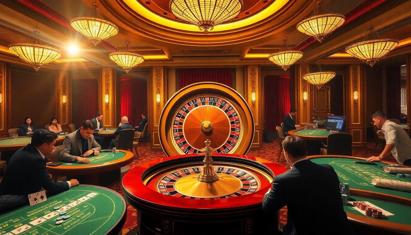Experience the thrill of winning at new88 with players engaged in exciting casino games.